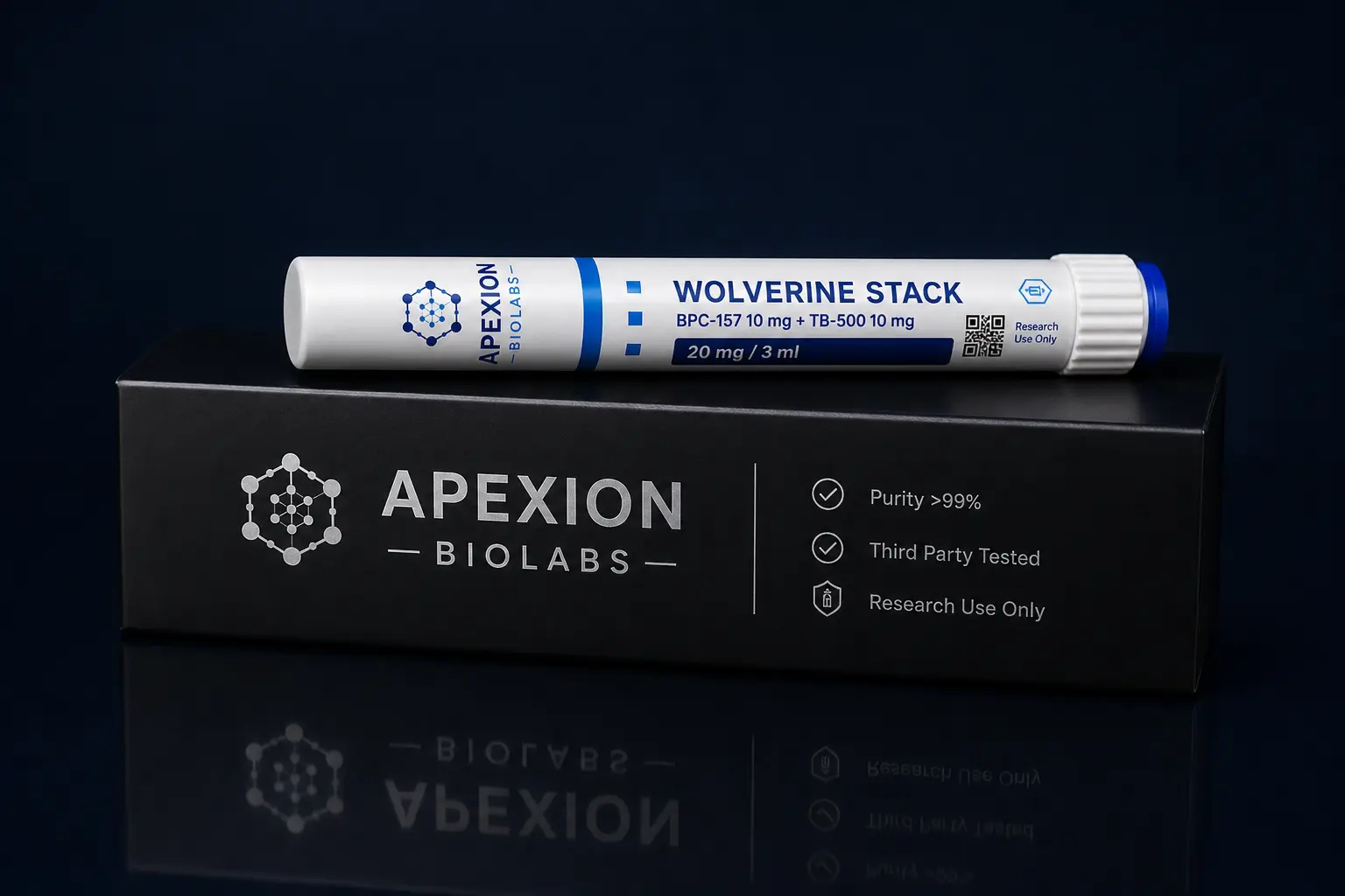 Prepared peptide packaging
